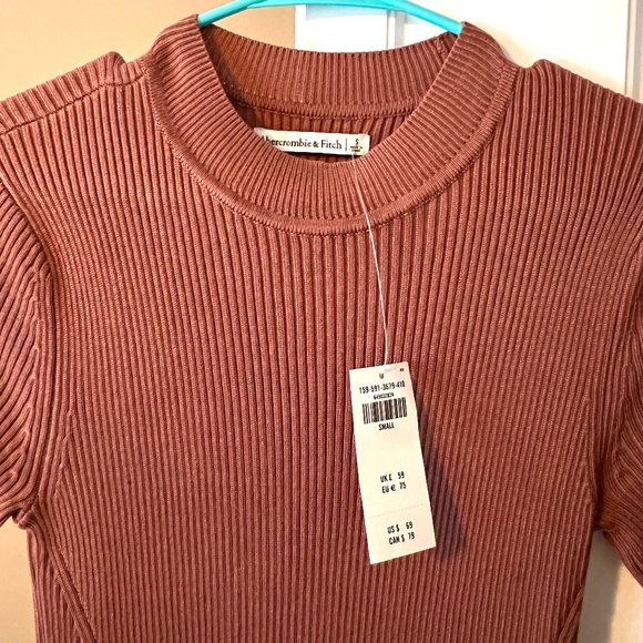 Abercrombie & Fitch Mock-neck Mini Sweater Dress - Picture 3 of 4